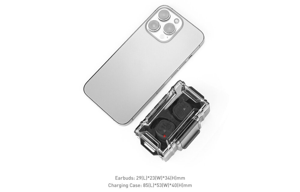 M20T Pro Bluetooth Earplugs Hearing Protection (Black)