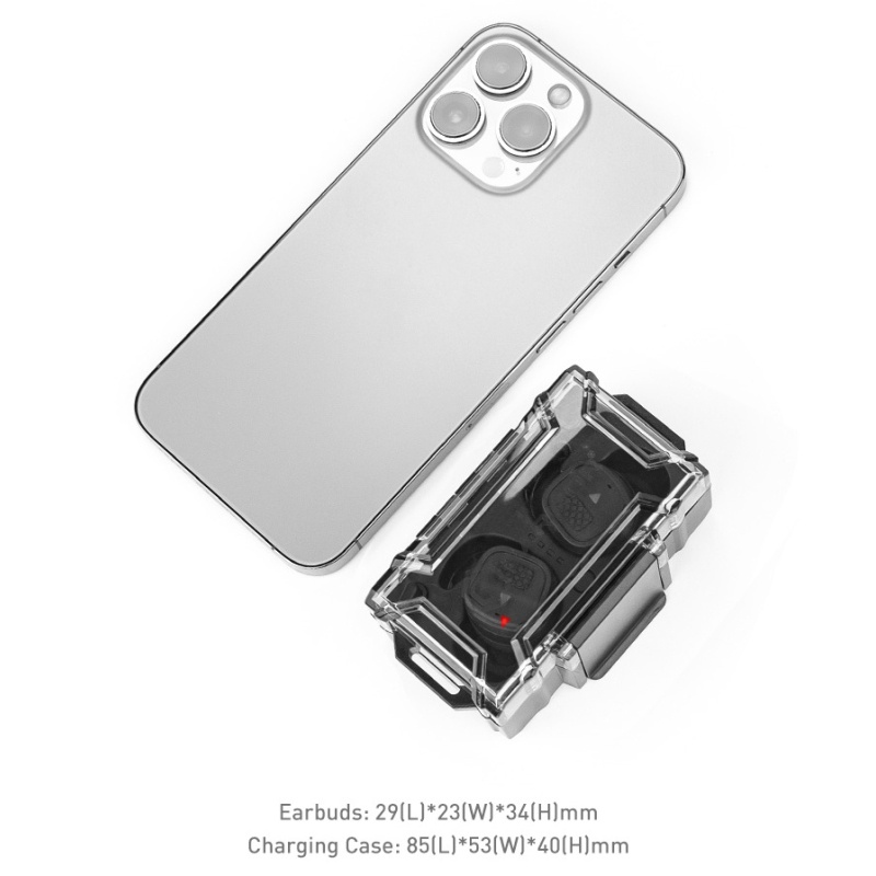 M20T Pro Bluetooth Earplugs Hearing Protection (Black)