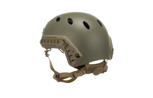 Carbon Fiber FAST PJ Helmet (Tan)
