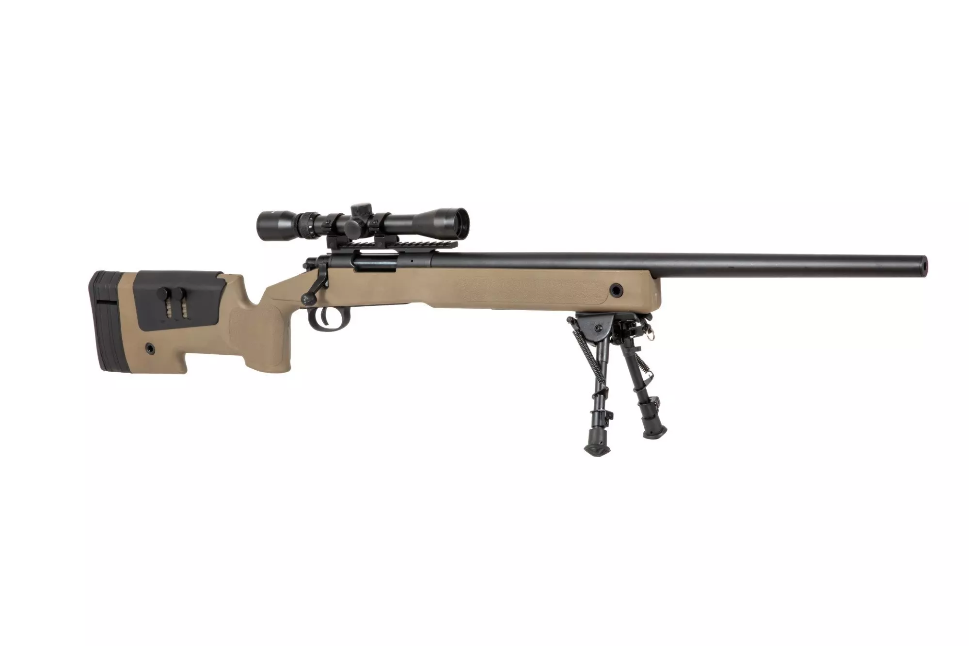 SA-S02 Sniper CORE + Scope & Bipod (Tan)