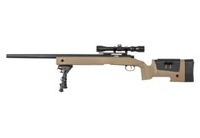 SA-S02 Sniper CORE + Scope & Bipod (Tan)