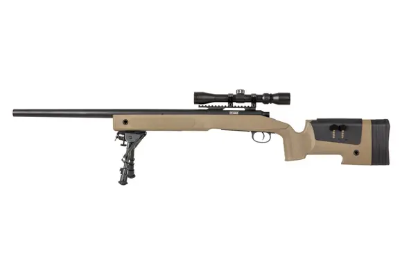 SA-S02 Sniper CORE + Scope & Bipod (Tan)