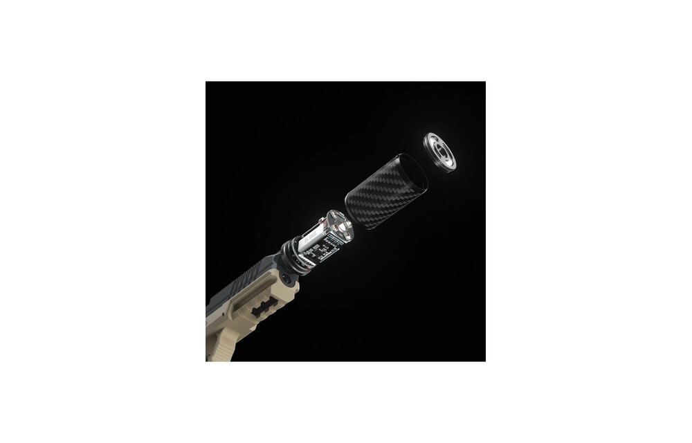 Carbon Fiber Case for Flare Tracer (Black)