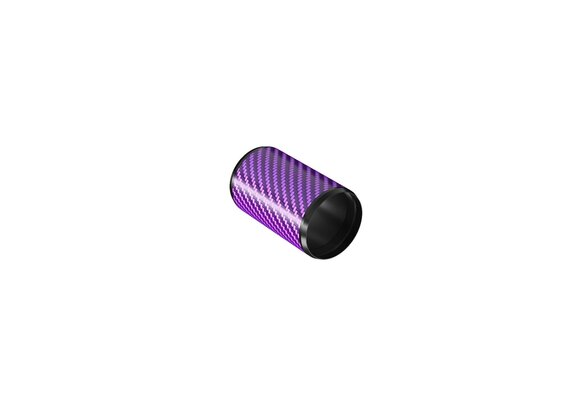 Carbon Fiber Case for Flare Tracer (Purple)