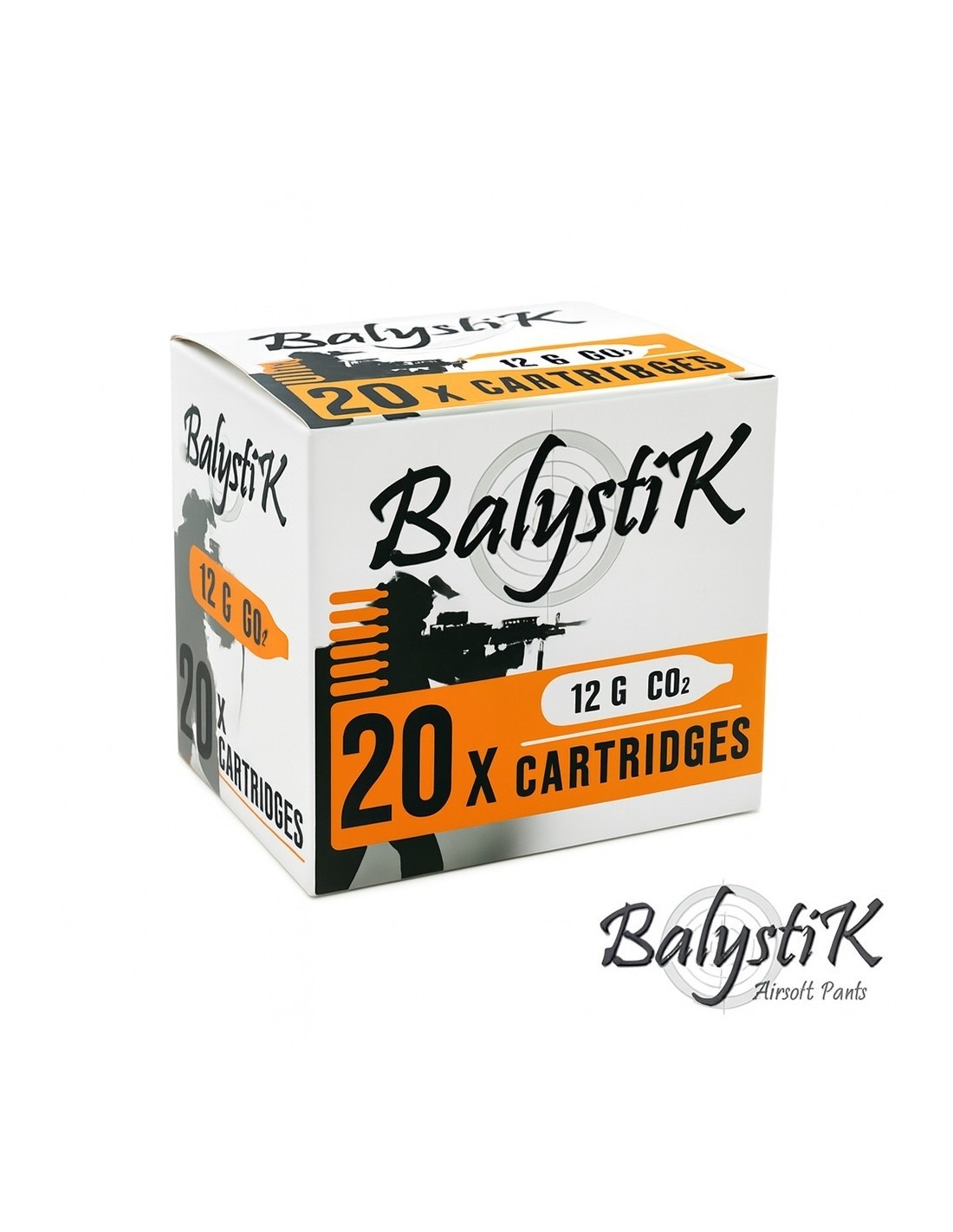 CO2 Capsule 12g (Box of 20)