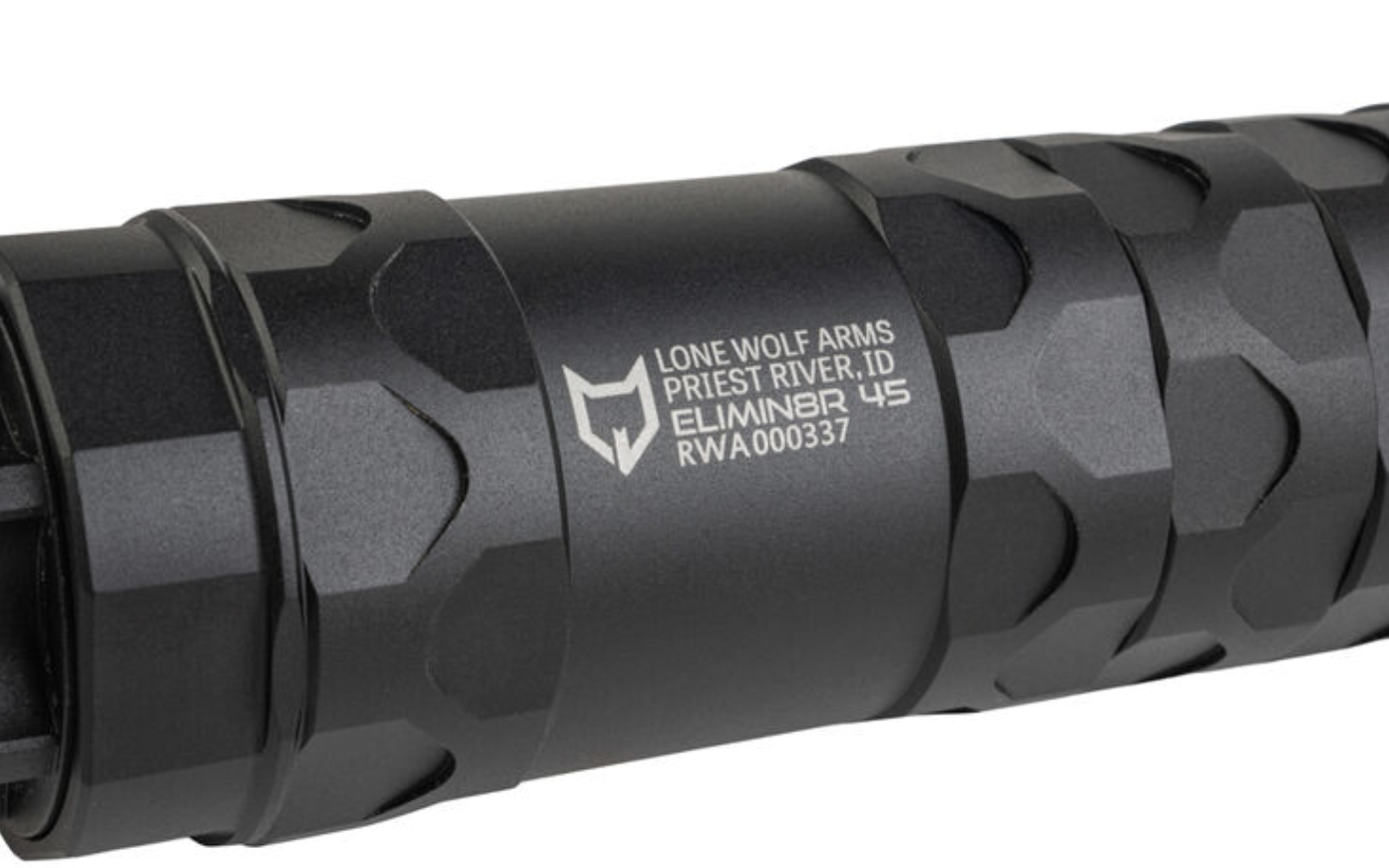 Lone Wolf Elimini8r Suppressor Silencer (Black)