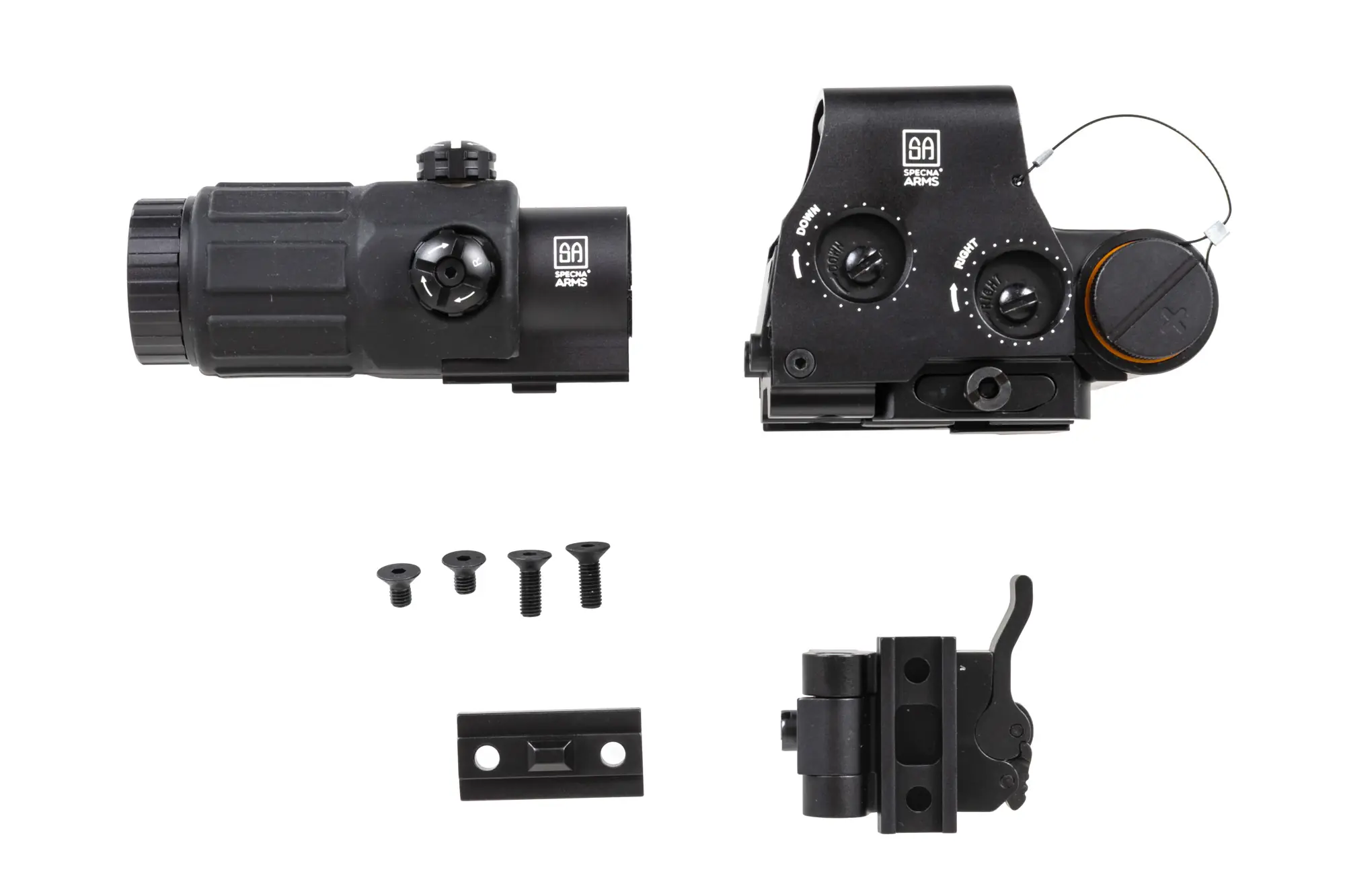 CORE Holo V2 Red Dot + QD Magnifier Kit (Black)