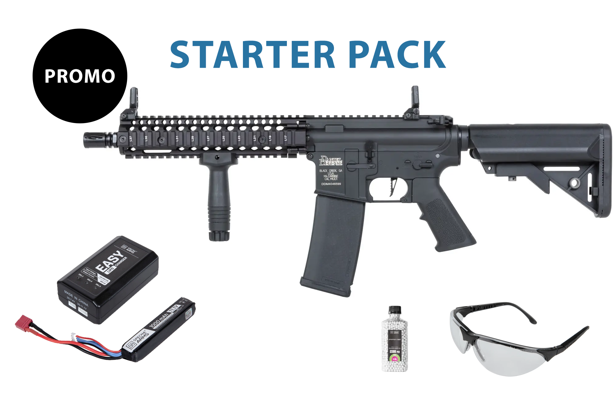 CORE STARTER PACK SA-C19 (Black)