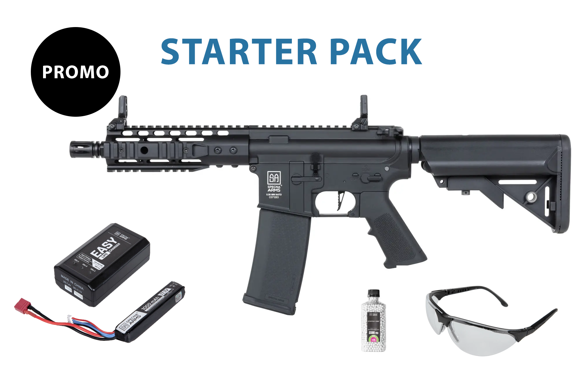 CORE STARTER PACK SA-C12 (Black)