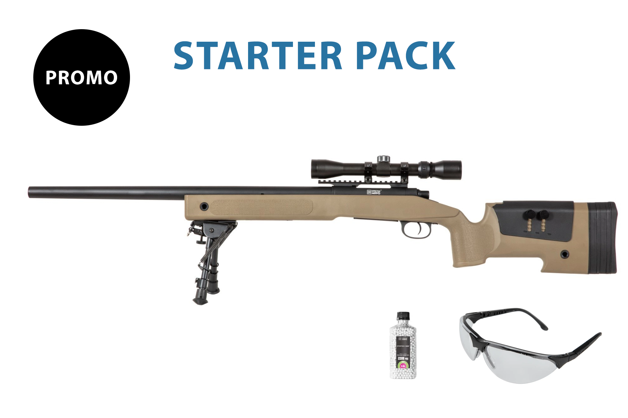 CORE STARTER PACK SA-S02 SNIPER (Tan)