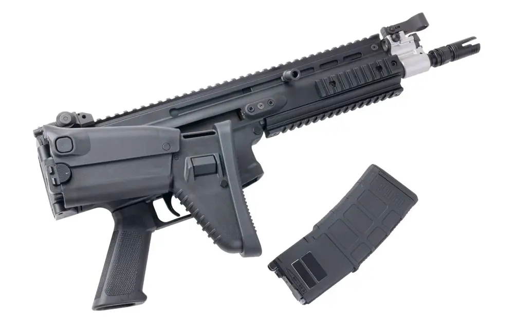Guns Modify FN SCAR-L CQC MWS GBBR (Black)