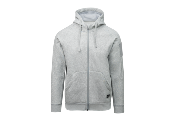 Urban Tactical Hoodie Lite (Fullzip) (Light Grey Melange)