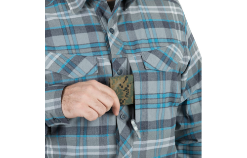 Defender MK2 Pilgrim Shirt (Moss Green Denim)