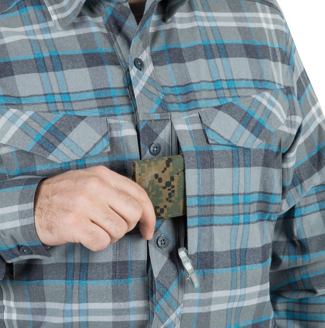 Defender MK2 Pilgrim Shirt (Moss Green Denim)