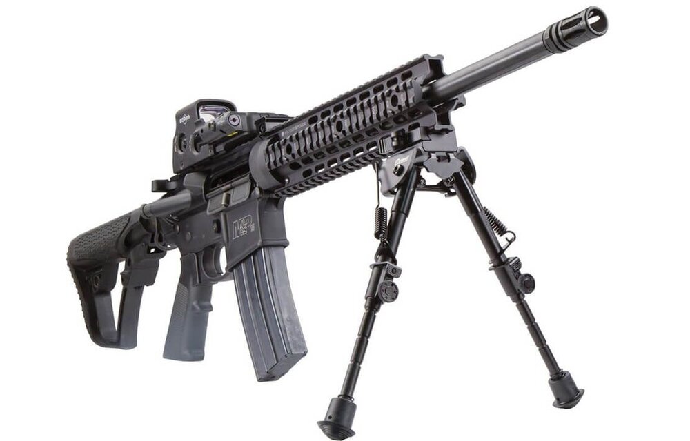 XLA Fixed Picatinny Rail Bipod 6-9inch