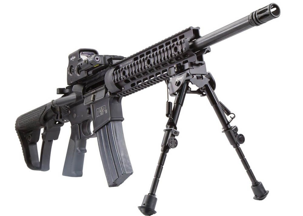XLA Fixed Picatinny Rail Bipod 6-9inch