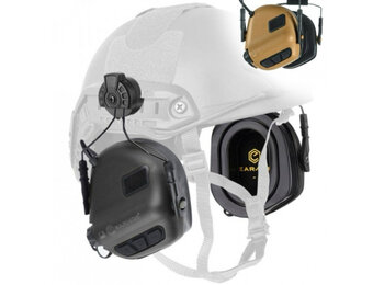M31 Plus Electronic Hearing Protection (Helmet Mount) (Coyote Brown)