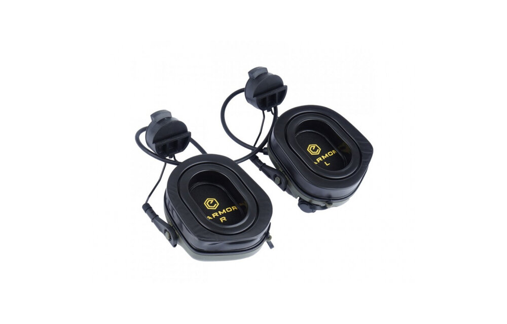 M31 Plus Electronic Hearing Protection (Helmet Mount) (Coyote Brown)