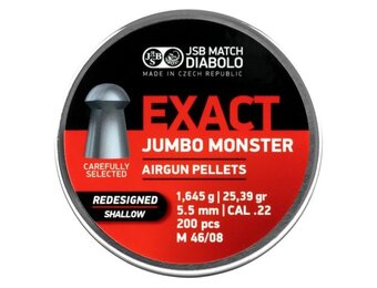 Jumbo Exact Monster Redesigned Shallow 5.52mm 25.39 grain 200pcs