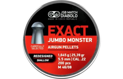 Jumbo Exact Monster Redesigned Shallow 5.52mm 25.39 grain 200pcs