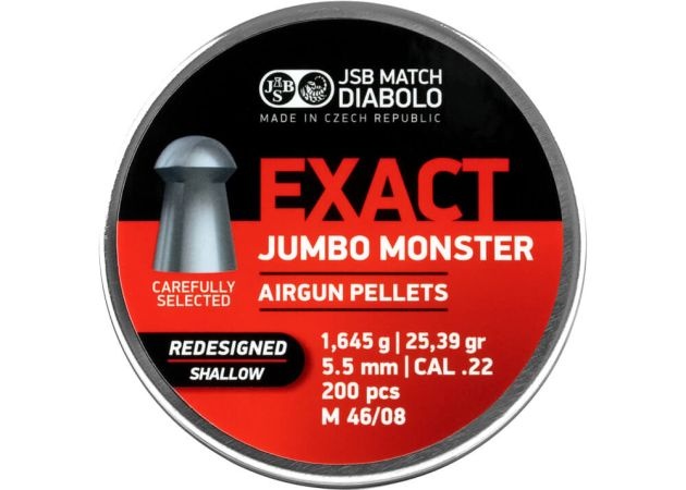Jumbo Exact Monster Redesigned Shallow 5.52mm 25.39 grain 200pcs