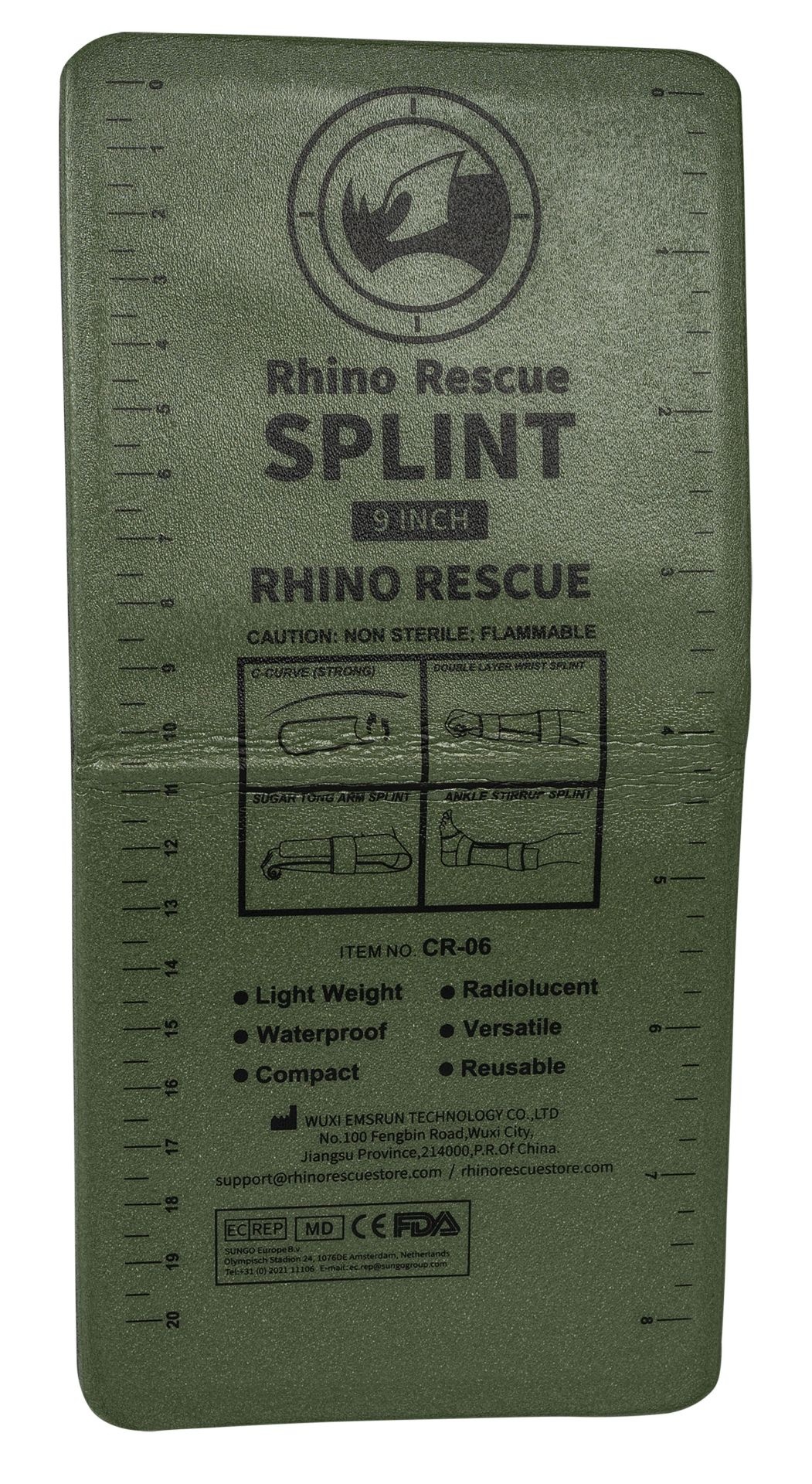 Splint 9" (Olive)