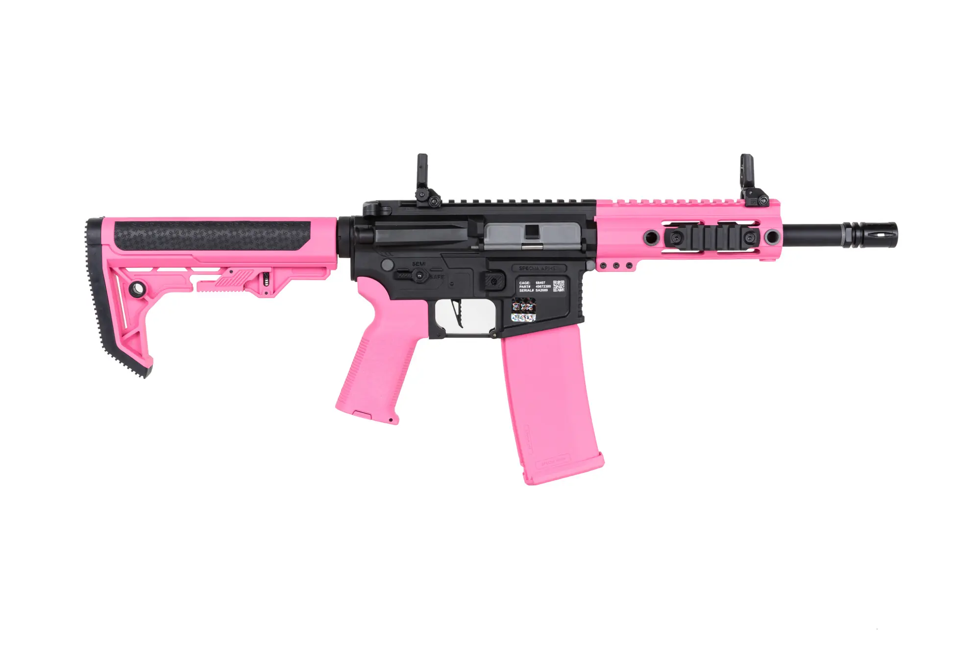 SA-F04-RL FLEX BLDC Light Ops Stock HAL ETU GEN2 (Pink)