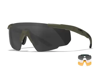 Saber Advanced Smoke/Clear/Rust (Matte OD Green Frame)