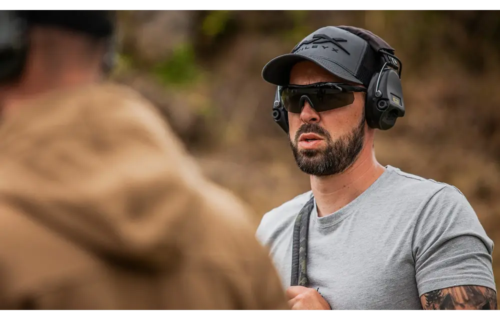 VAPOR Comm Smoke/Clear/Rust (Matte Black Frame)