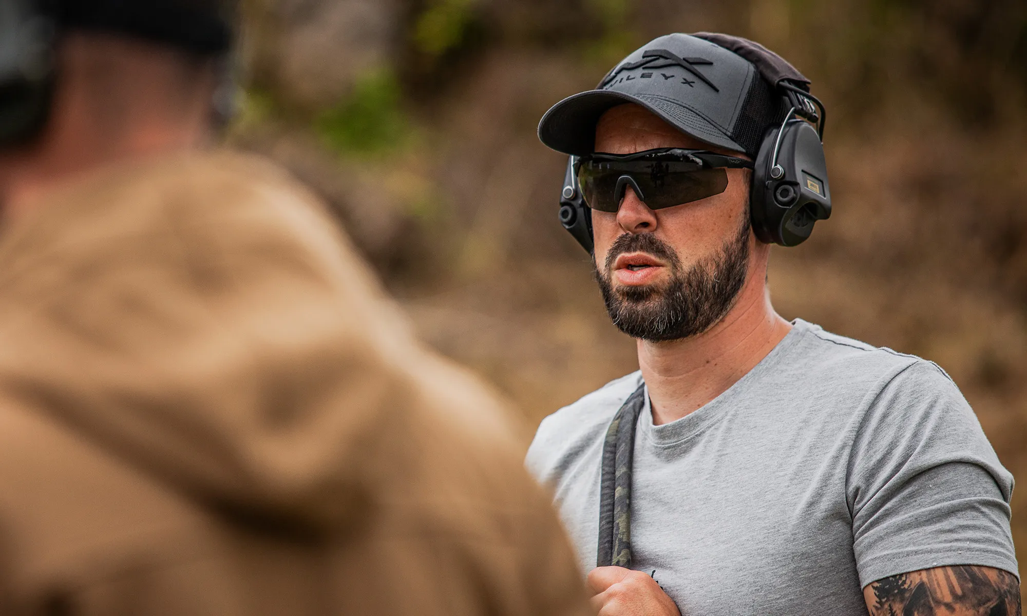 VAPOR Comm Smoke/Clear/Rust (Matte Black Frame)