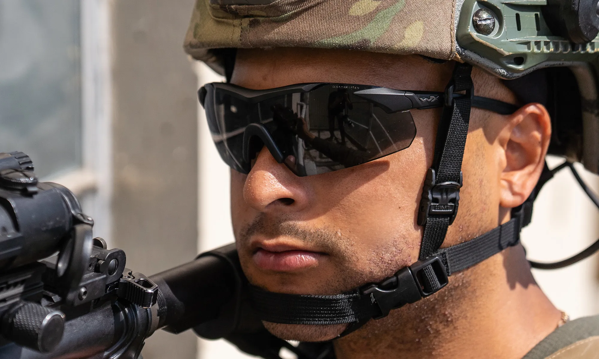 VAPOR Comm Smoke/Clear/Rust (Matte Black Frame)