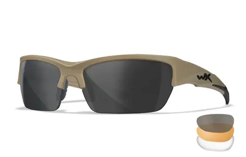 VALOR Smoke/Clear/Rust (Matte Tan Frame)