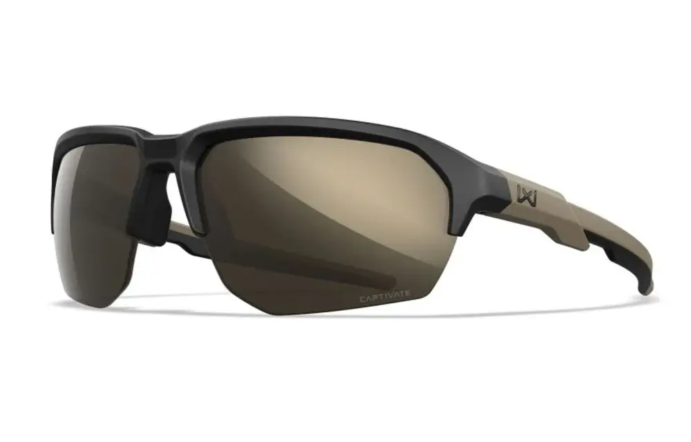 JAKL Captivate Tungsten Mirror (Matte Black/Tan Frame)