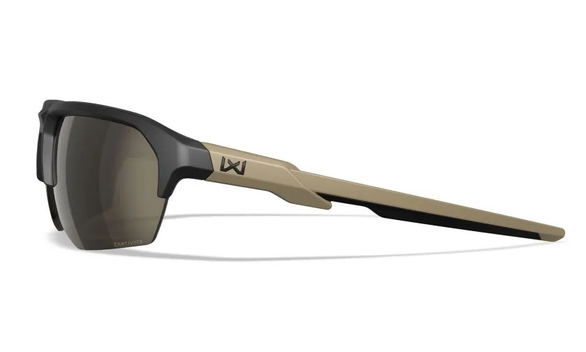 JAKL Captivate Tungsten Mirror (Matte Black/Tan Frame)