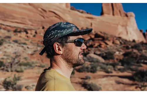 JAKL Captivate Tungsten Mirror (Matte Black/Tan Frame)