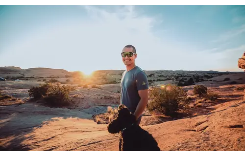 CITADEL Captivate Tungsten Mirror (Matte Black/Tan Frame)