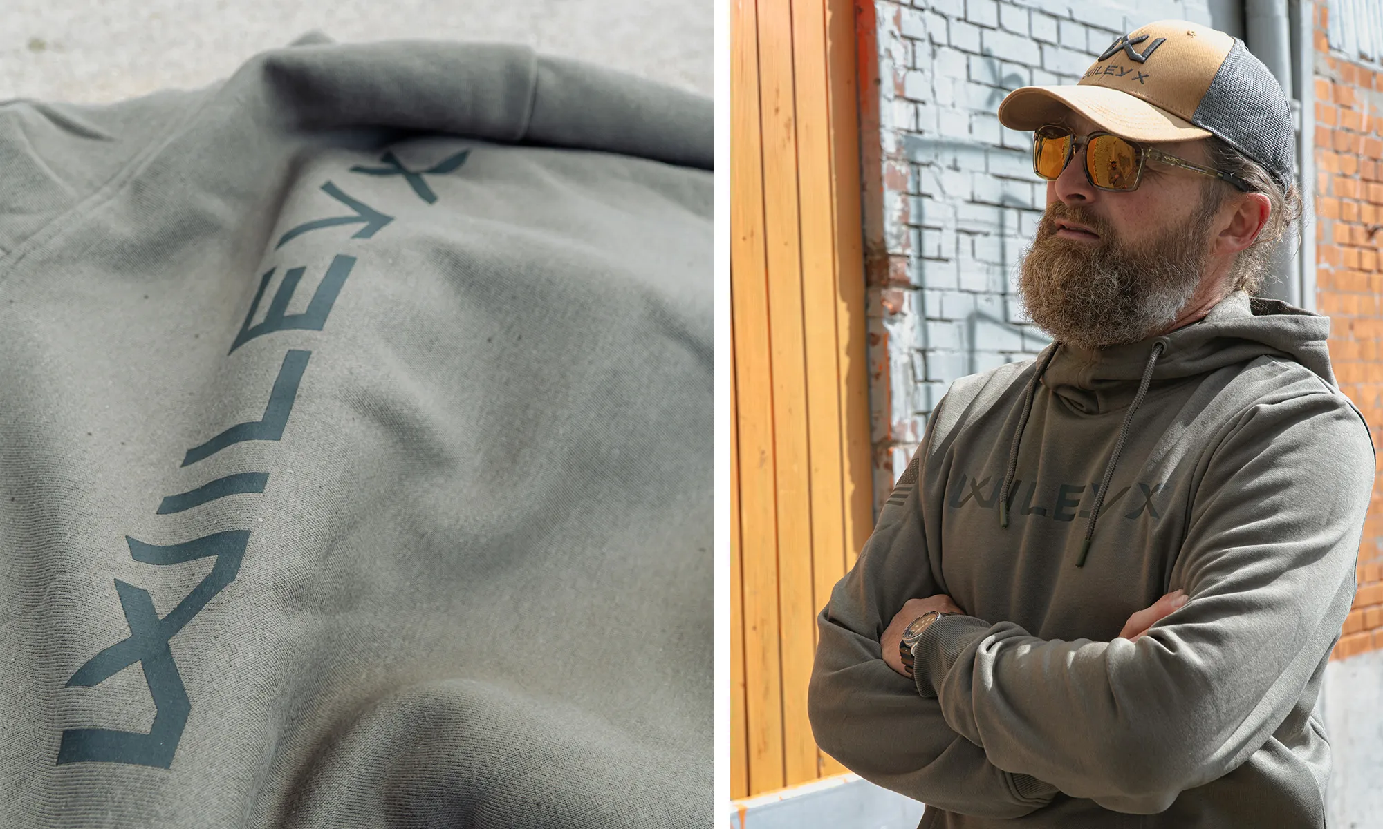 Urban Hoodie (Sage/OD Green)