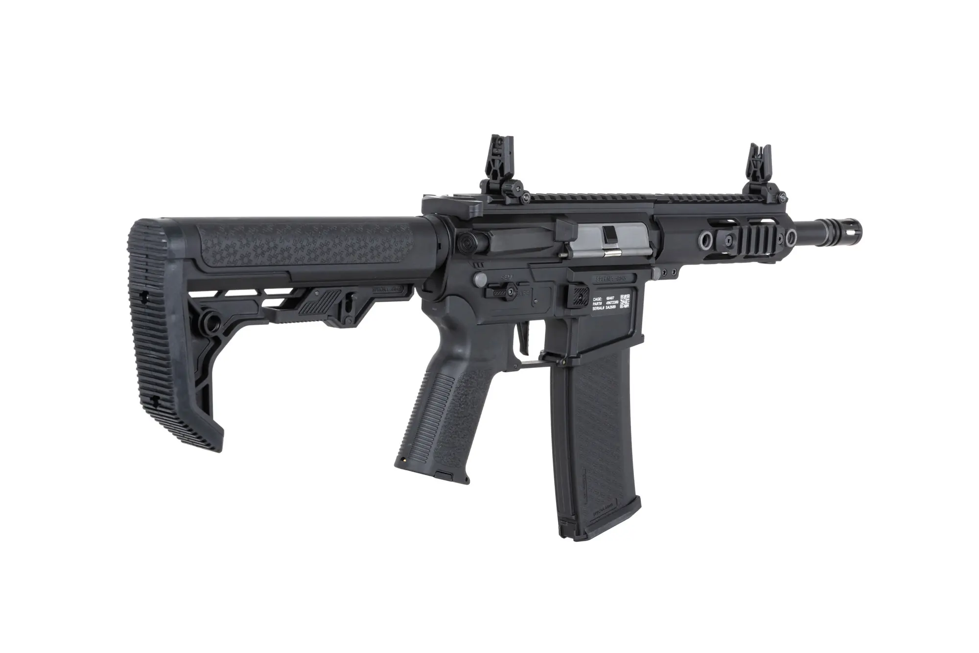 SA-F04-RL FLEX GEN2 BLDC Light Ops Stock HAL ETU (Black)