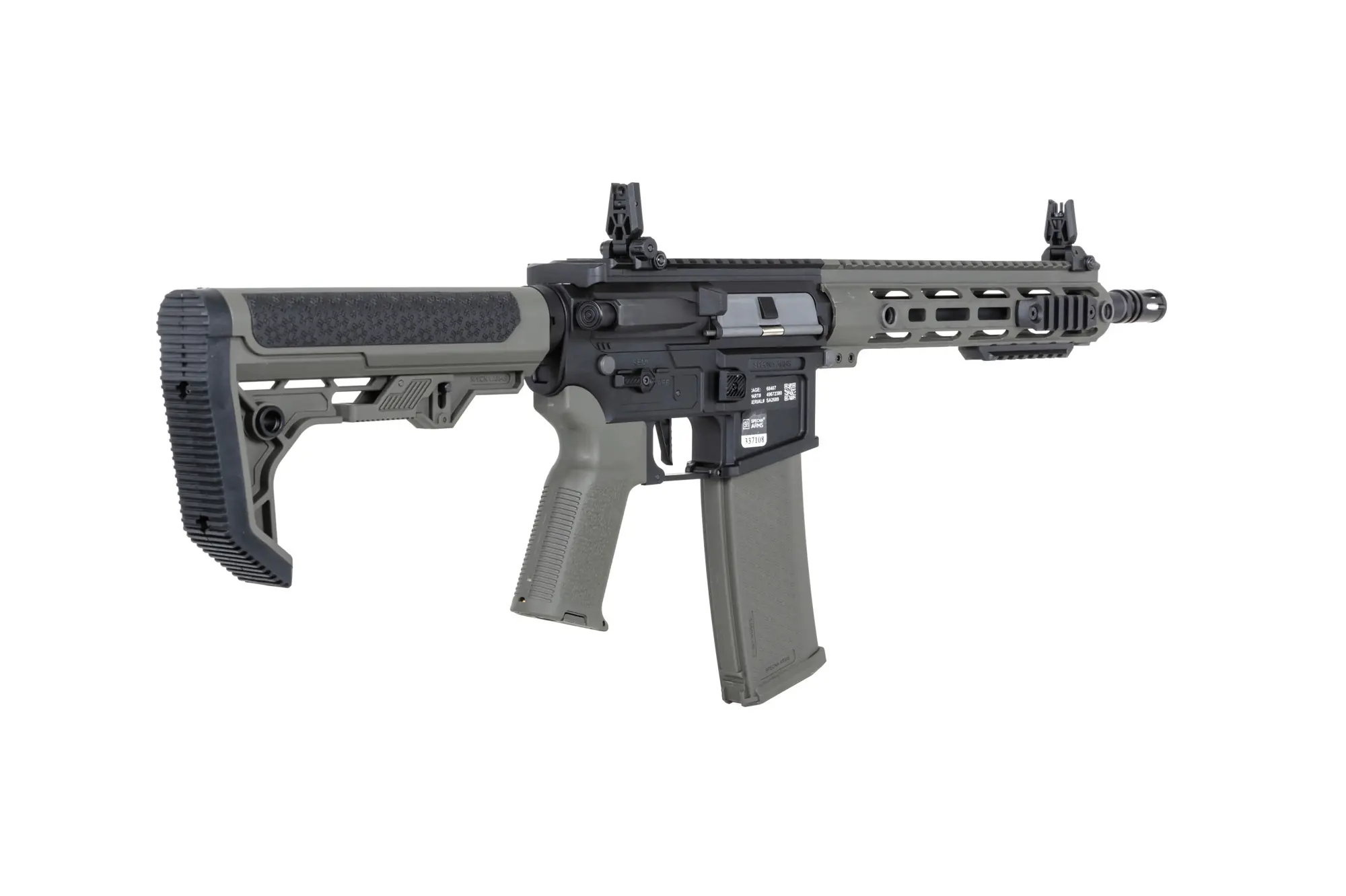 SA-F05-RL FLEX GEN2 BLDC Light Ops Stock HAL ETU (Olive)