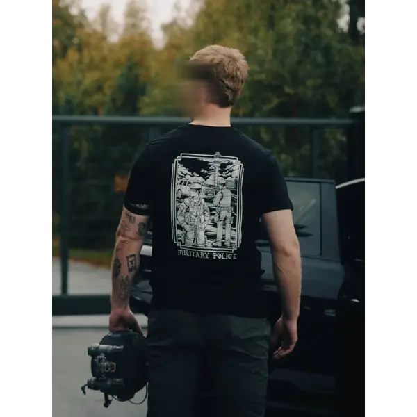 Military Police T-Shirt (Black)