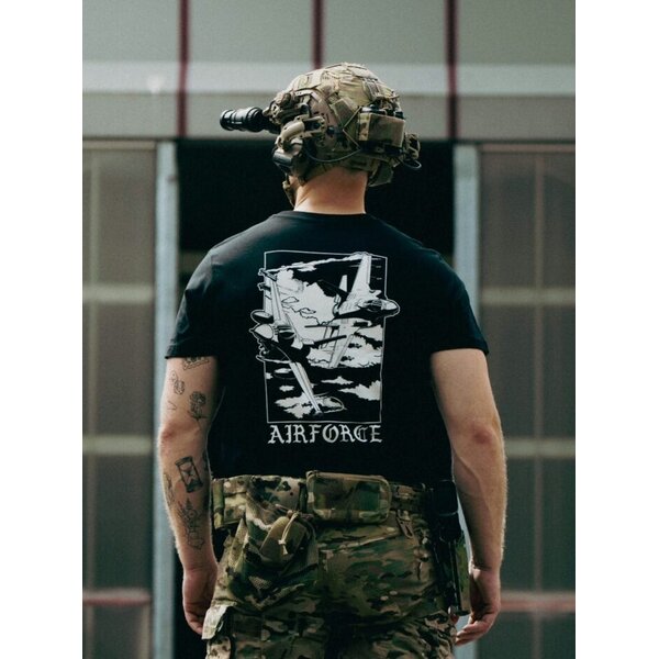 Airforce T-Shirt (Black)