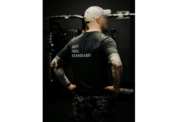 Set The Standard T-Shirt (Black)