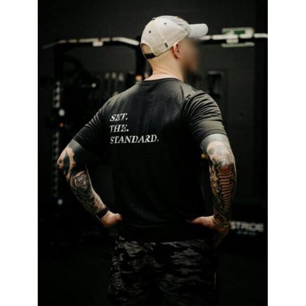 Set The Standard T-Shirt (Black)