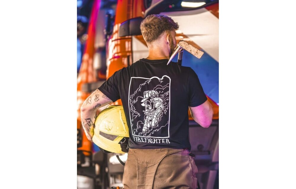 Firefighter T-Shirt (Black)