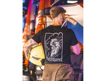 Firefighter T-Shirt (Black)