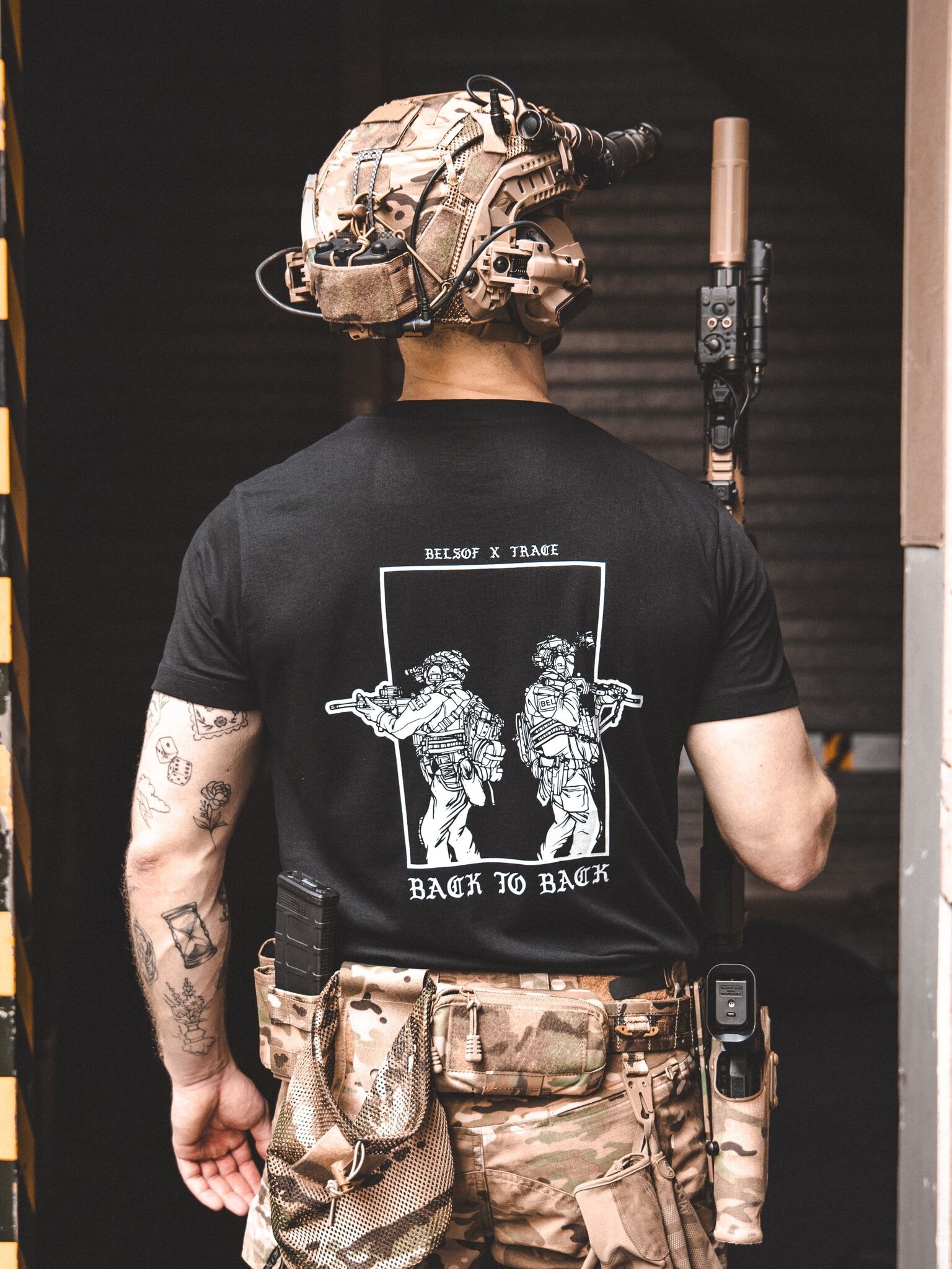 Back to Back T-Shirt (Black)