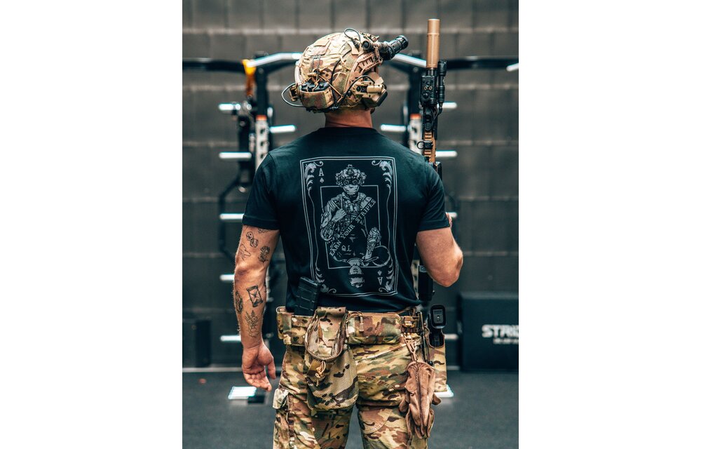 Earn Your Stripes T-Shirt (Black)