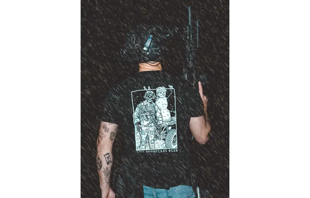 Anti Snowflake Club T-Shirt (Black)