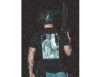 Anti Snowflake Club T-Shirt (Black)