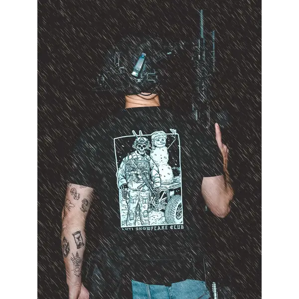 Anti Snowflake Club T-Shirt (Black)